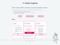 Vector Express | Pricing