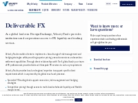 Deliverable FX - Velocity Trade