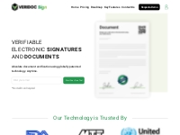 A Complete, Reliable and Blockchain-secure E-Sign Solution | VeriDoc S