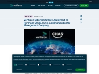 Veriforce Enters Definitive Agreement to Purchase CHAS, U.K.’s Leading