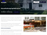 Restumping | Vic Metro Underpinning   Restumping