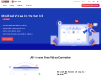 Free Convert Videos & Audios | MiniTool Video Converter