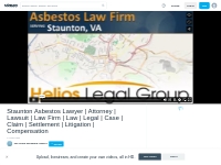 Staunton Asbestos Lawyer | Attorney | Lawsuit | Law Firm  | Law | Lega