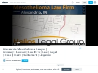 Alexandria Mesothelioma Lawyer | Attorney | Lawsuit | Law Firm  | Law 
