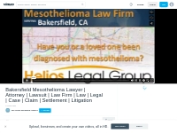 Bakersfield mesothelioma legal question? Talk to a lawyer right now! 1