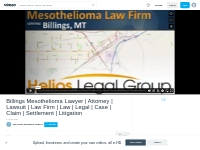 Billings Mesothelioma Lawyer | Attorney | Lawsuit | Law Firm  | Law | 