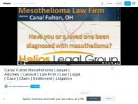 Canal Fulton mesothelioma legal question? Talk to a lawyer right now! 