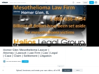 Homer Glen Mesothelioma Lawyer | Attorney | Lawsuit | Law Firm  | Law 