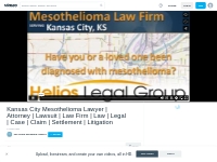 Kansas City Mesothelioma Lawyer | Attorney | Lawsuit | Law Firm  | Law