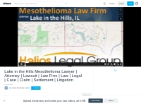 Lake in the Hills Mesothelioma Lawyer | Attorney | Lawsuit | Law Firm 