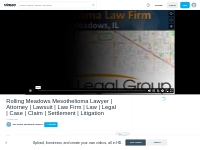 Rolling Meadows mesothelioma legal question? Talk to a lawyer now! 1-8