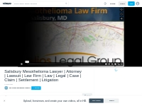 Salisbury mesothelioma legal question? Talk to a lawyer right now! 1-8
