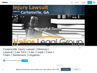 Cartersville Injury Lawyer | Attorney | Lawsuit | Law Firm  | Law | Le