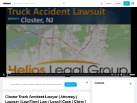 Closter Truck Accident Lawyer | Attorney | Lawsuit | Law Firm  | Law |