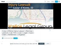 Coeur d Alene Injury Lawyer | Attorney | Lawsuit | Law Firm  | Law | L