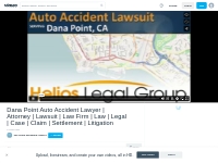 Dana Point Auto Accident Lawyer | Attorney | Lawsuit | Law Firm  | Law