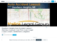 Dearborn Heights Auto Accident Lawyer | Attorney | Lawsuit | Law Firm 