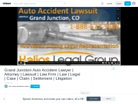 Grand Junction Auto Accident Lawyer | Attorney | Lawsuit | Law Firm  |