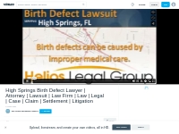 Birth Defect legal question? Talk to a lawyer right now! 1-888-577-598