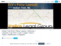 Indian Trail Erb s Palsy Lawyer | Attorney | Lawsuit | Law Firm  | Law