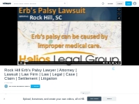 Erb s Palsy legal question? Talk to a lawyer right now! 1-888-577-5988