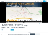 Versailles Cerebral Palsy Lawyer | Attorney | Lawsuit | Law Firm  | La
