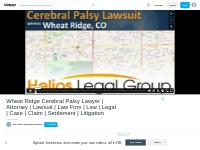 Wheat Ridge Cerebral Palsy Lawyer | Attorney | Lawsuit | Law Firm  | L