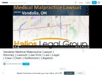 Vandalia Medical Malpractice Lawyer | Attorney | Lawsuit | Law Firm  |