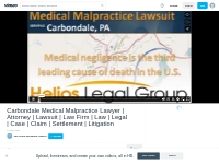 Carbondale Medical Malpractice Lawyer | Attorney | Lawsuit | Law Firm 