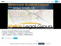 Arroyo Grande Motorcycle Accident Lawyer | Attorney | Lawsuit | Law Fi