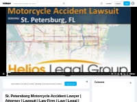 St. Petersburg Motorcycle Accident Lawyer | Attorney | Lawsuit | Law F