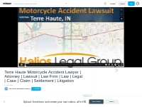 Terre Haute Motorcycle Accident Lawyer | Attorney | Lawsuit | Law Firm