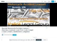 Bemidji Motorcycle Accident Lawyer | Attorney | Lawsuit | Law Firm  | 