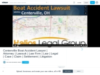 Centerville Boat Accident Lawyer | Attorney | Lawsuit | Law Firm  | La