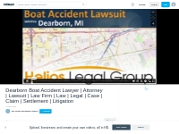 Dearborn Boat Accident Lawyer | Attorney | Lawsuit | Law Firm  | Law |