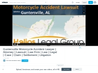 Guntersville Motorcycle Accident Lawyer | Attorney | Lawsuit | Law Fir