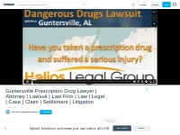Guntersville Prescription Drug Lawyer | Attorney | Lawsuit | Law Firm 