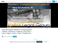 New Brunswick Workers  Compensation Lawyer | Attorney | Lawsuit | Law 