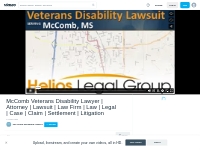 McComb Veterans Disability Lawyer | Attorney | Lawsuit | Law Firm  | L