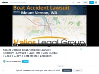 Mount Vernon Boat Accident Lawyer | Attorney | Lawsuit | Law Firm  | L