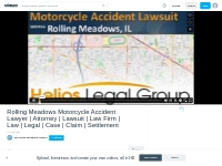 Rolling Meadows Motorcycle Accident Lawyer | Attorney | Lawsuit | Law 