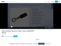 Klein Bottle Opener Klein Tools 98002BT , Black on Vimeo