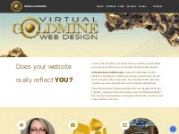 Virtual Goldmine Web Design | Custom Graphic Website Design
