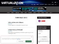 VMworld 2013 -- Virtualization Review