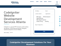 No.1 CodeIgniter Website Development Services Company Atlanta