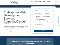 No.1 CodeIgniter Web Development Services Company Denver