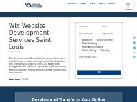 No1 Wix Website Development Services Company Saint Louis