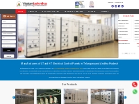 Manufacturers of LT and HT Electrical Control Panels in Telangana and 