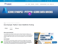  Azure Databricks Training in Hyderabad | Azure Databricks Training