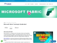 Microsoft Fabric Training in Hyderabad - Online Microsoft Fabric Train
